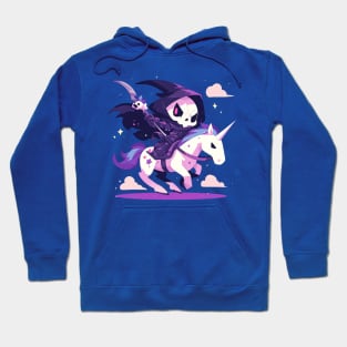 reaper on unicorn Hoodie